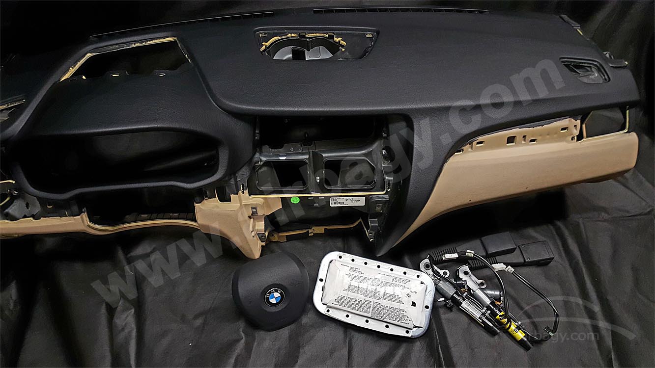 Oprava palubní desky BMW