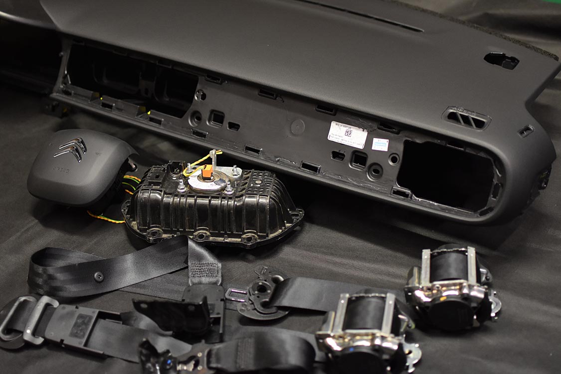 Oprava bezpečnostních pásů a airbagů Citroen