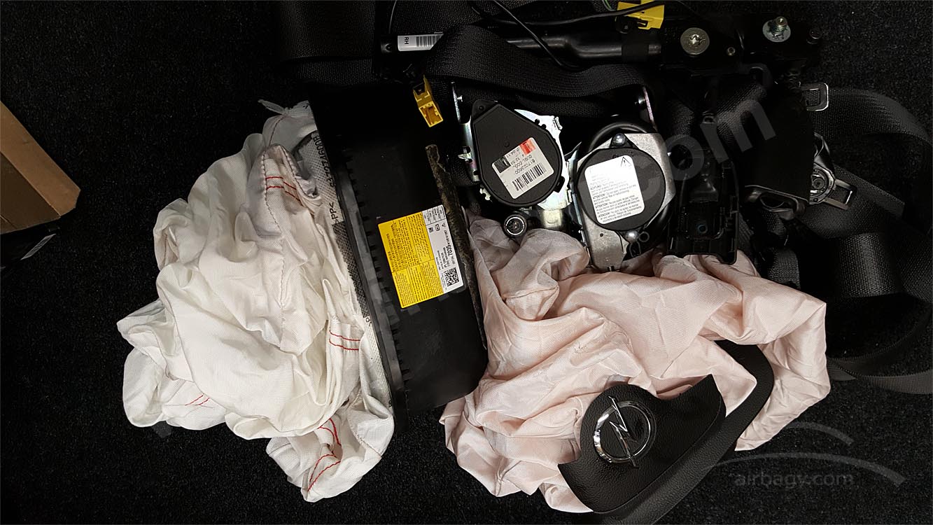 Oprava airbagu a bezpečnostních pásů Opel