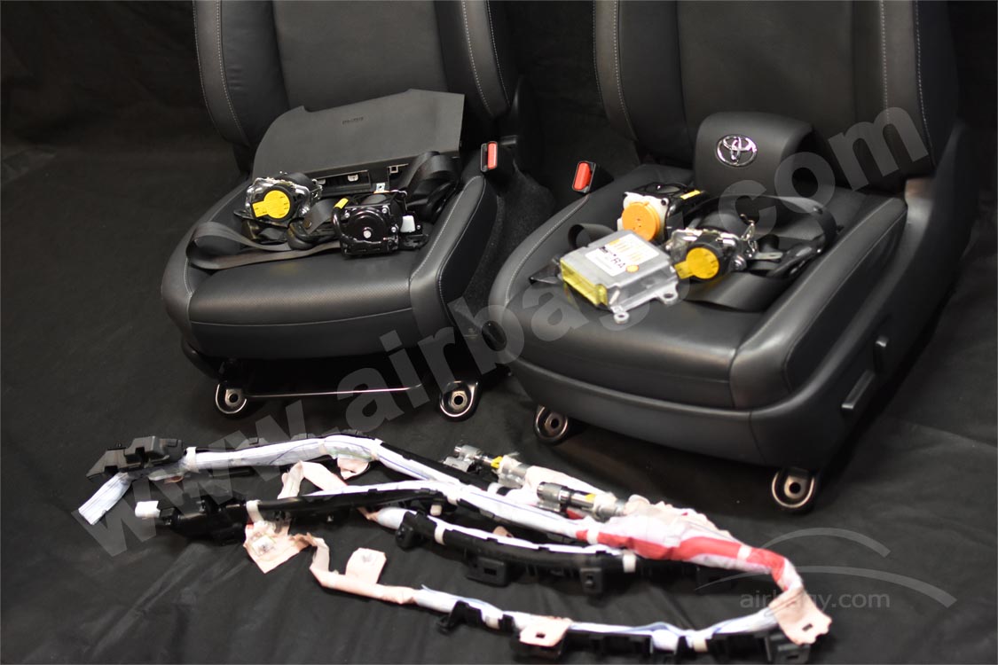 Oprava airbagu a bezpeřnostních pásů Toyota Hilux 2020