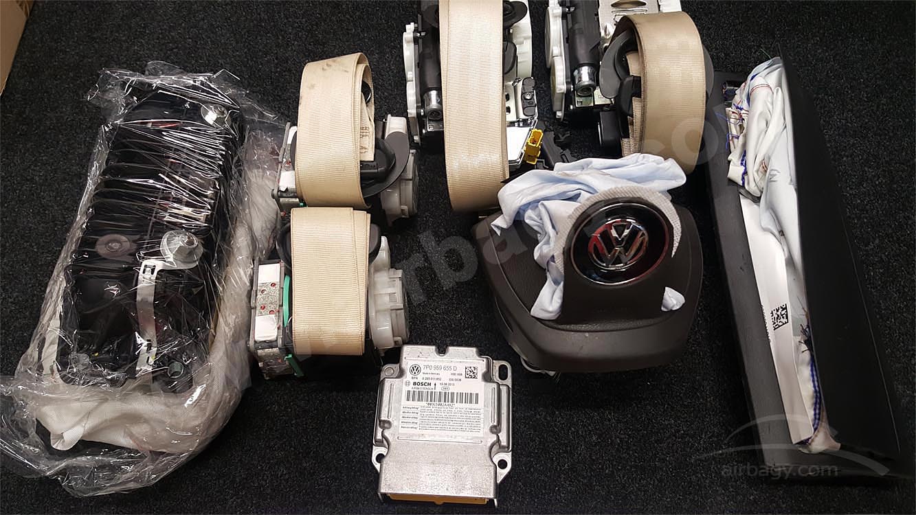 Oprava airbagu a bezpečnostních pásů Volkswagen